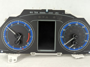 2017 Toyota Corolla Instrument Cluster Speedometer Gauges P/N:83800-F2P50-00 Fits OEM Used Auto Parts