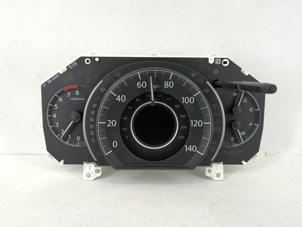 2016 Honda Cr-V Instrument Cluster Speedometer Gauges P/N:78100-T1W-A310-M1 Fits OEM Used Auto Parts