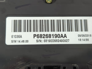 2019 Ram 1500 Classic Climate Control Module Temperature AC/Heater Replacement P/N:P68268190AA Fits OEM Used Auto Parts