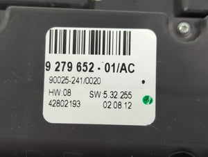 2014-2018 Bmw X5 Climate Control Module Temperature AC/Heater Replacement P/N:90025-241 9 279 652 Fits OEM Used Auto Parts