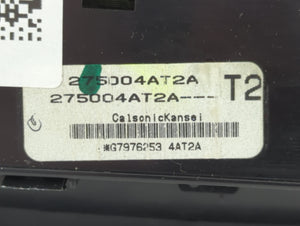 2015-2017 Nissan Sentra Climate Control Module Temperature AC/Heater Replacement P/N:275004AT2A-T2 Fits 2015 2016 2017 OEM Used Auto Parts