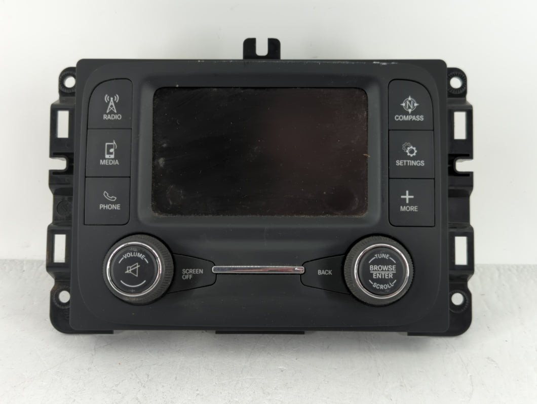 2019 Dodge Ram 1500 Radio AM FM Cd Player Receiver Replacement P/N:68365210AC 68307655AI Fits OEM Used Auto Parts