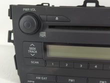 2009 Toyota Corolla Radio AM FM Cd Player Receiver Replacement P/N:CQ-JS7762X 86120-02750 Fits OEM Used Auto Parts