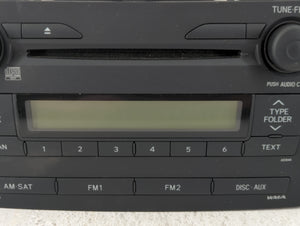 2009 Toyota Corolla Radio AM FM Cd Player Receiver Replacement P/N:CQ-JS7762X 86120-02750 Fits OEM Used Auto Parts