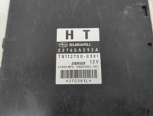 2011 Subaru Legacy PCM Engine Control Computer ECU ECM PCU OEM P/N:22765AC93A Fits OEM Used Auto Parts