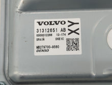 2013 Volvo S60 PCM Engine Control Computer ECU ECM PCU OEM P/N:MB279700-9560 31312651 AB Fits OEM Used Auto Parts