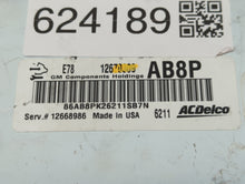 2017-2019 Chevrolet Sonic PCM Engine Control Computer ECU ECM PCU OEM P/N:12668986 12670309 Fits Fits 2017 2018 2019 2020 2021 OEM Used Auto Parts