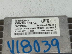 2014-2015 Kia Optima PCM Engine Control Computer ECU ECM PCU OEM P/N:39138-2GBH2 Fits Fits 2014 2015 OEM Used Auto Parts