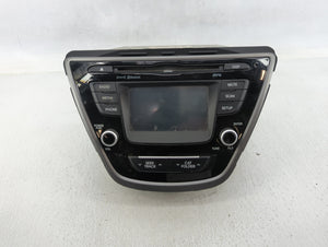 2014-2016 Hyundai Elantra Radio AM FM Cd Player Receiver Replacement P/N:96170-3X156GU Fits 2014 2015 2016 OEM Used Auto Parts