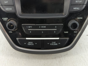 2014-2016 Hyundai Elantra Radio AM FM Cd Player Receiver Replacement P/N:96560-3X156GU Fits 2014 2015 2016 OEM Used Auto Parts