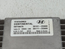 2011-2014 Hyundai Sonata PCM Engine Control Computer ECU ECM PCU OEM P/N:39111-2G669 39101-2G669 Fits Fits 2011 2012 2013 2014 OEM Used Auto Parts