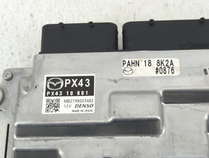 2019-2022 Mazda Cx-3 PCM Engine Control Computer ECU ECM PCU OEM P/N:MB2798003482 PX43 18 881 Fits Fits 2019 2020 2021 2022 OEM Used Auto Parts