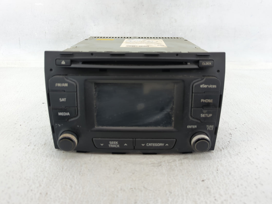 2014-2016 Kia Sportage Radio AM FM Cd Player Receiver Replacement P/N:96190-3W910WK Fits 2014 2015 2016 OEM Used Auto Parts