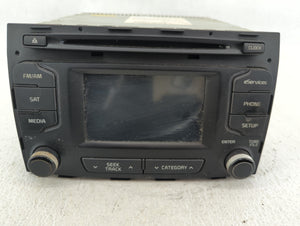 2014-2016 Kia Sportage Radio AM FM Cd Player Receiver Replacement P/N:96190-3W910WK Fits 2014 2015 2016 OEM Used Auto Parts