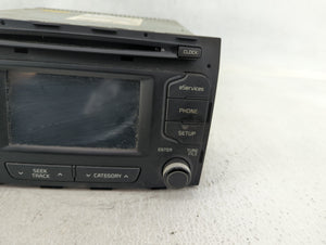 2014-2016 Kia Sportage Radio AM FM Cd Player Receiver Replacement P/N:96190-3W910WK Fits 2014 2015 2016 OEM Used Auto Parts