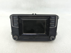 2016-2017 Volkswagen Jetta Radio AM FM Cd Player Receiver Replacement P/N:561 035 150 A Fits 2013 2014 2015 2016 2017 OEM Used Auto Parts