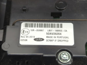 2020-2022 Ford Explorer Radio AM FM Cd Player Receiver Replacement P/N:LB5T-18B955-EA Fits 2020 2021 2022 OEM Used Auto Parts