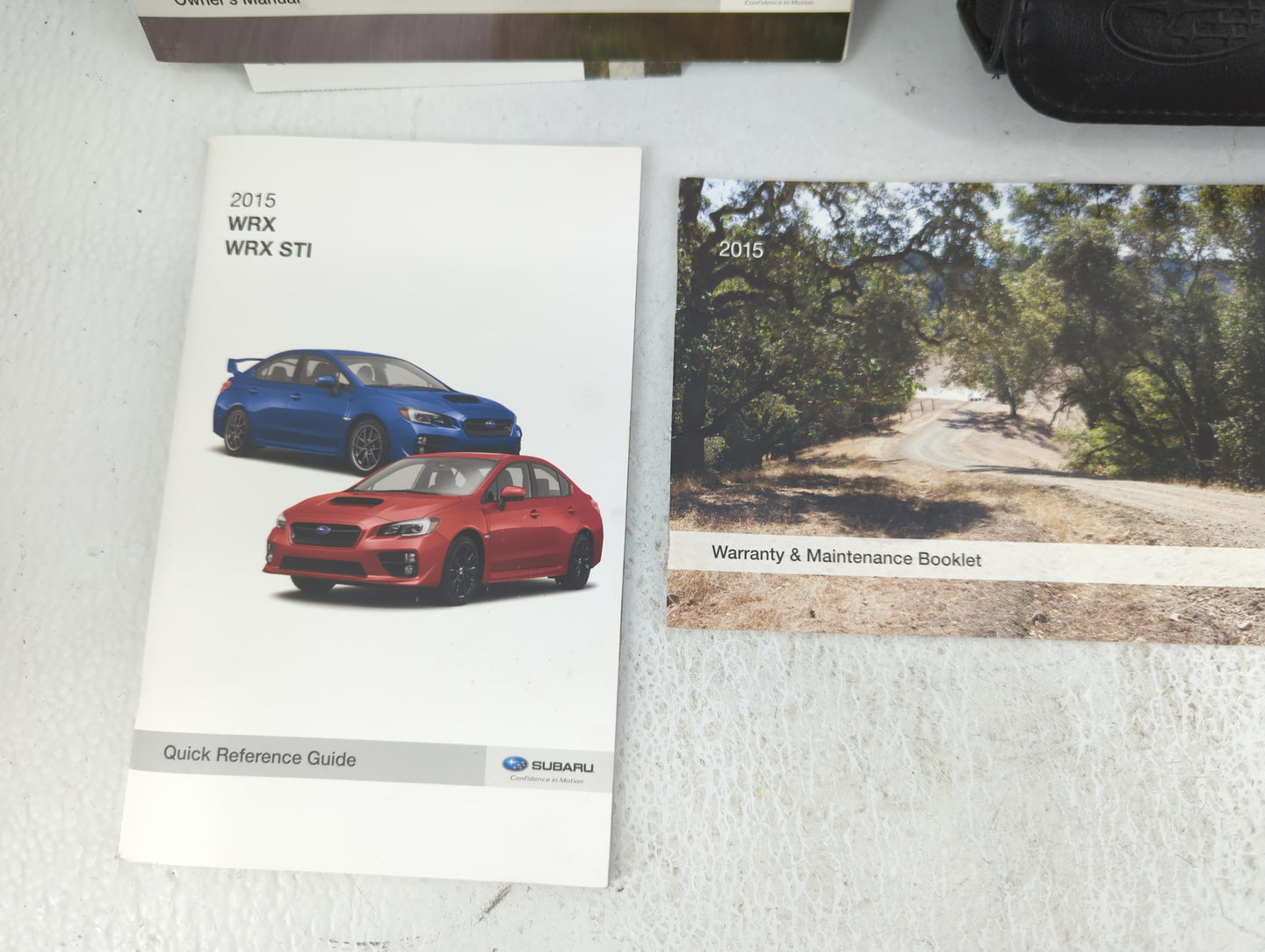 2015 Subaru Wrx Sti Owners Manual Book Guide OEM Used Auto Parts - Oemusedautoparts1.com