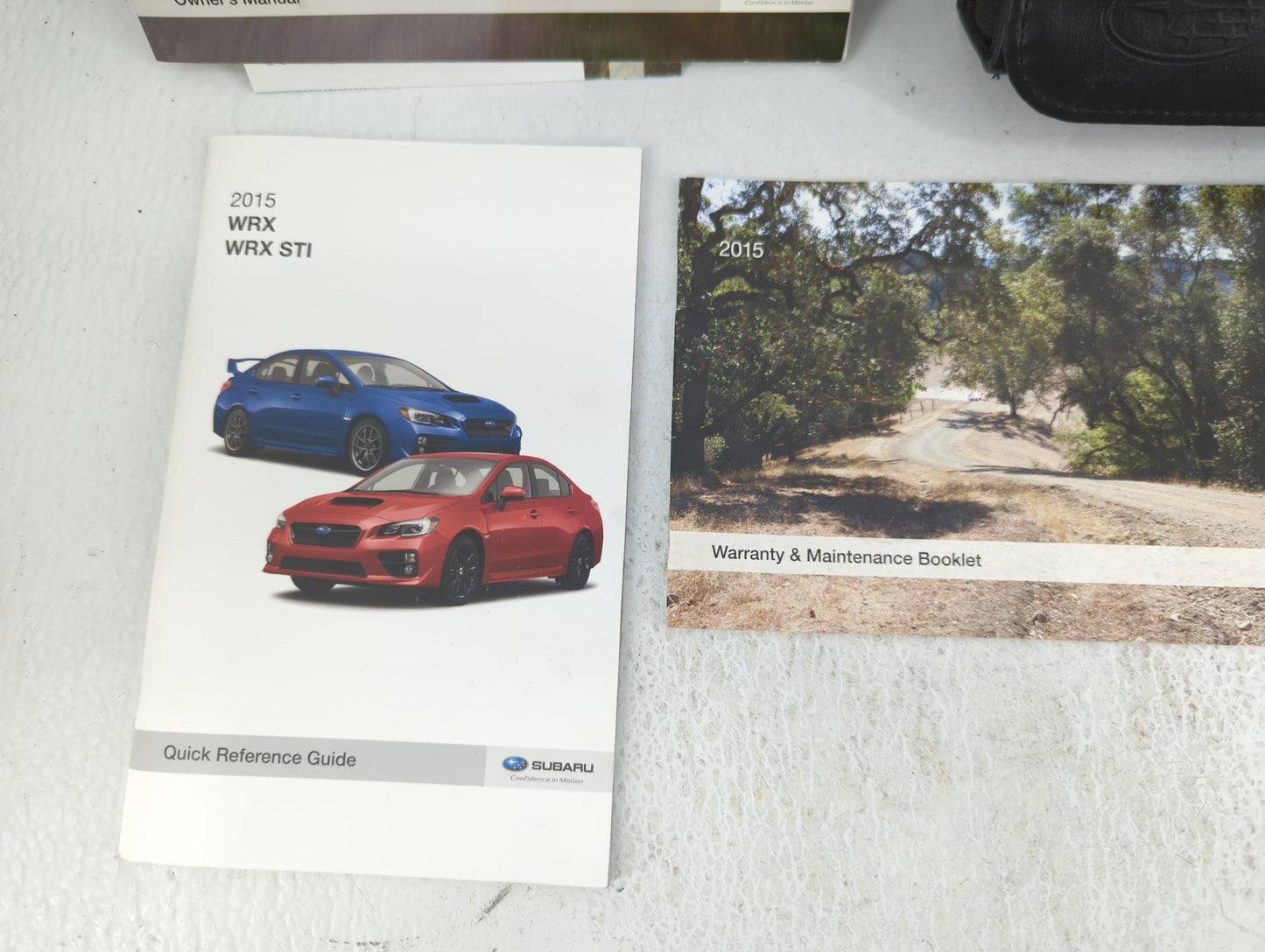 2015 Subaru Wrx Sti Owners Manual Book Guide OEM Used Auto Parts - Oemusedautoparts1.com