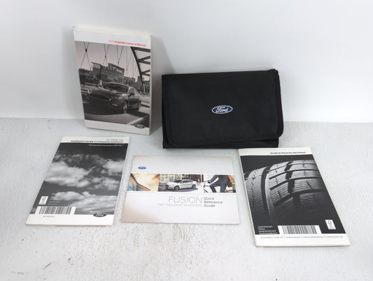 2017 Ford Fusion Owners Manual Book Guide OEM Used Auto Parts - Oemusedautoparts1.com