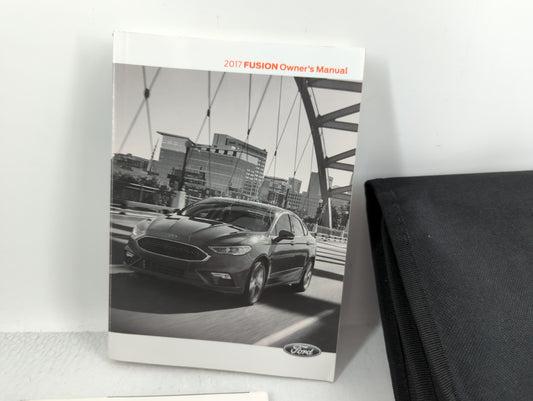 2017 Ford Fusion Owners Manual Book Guide OEM Used Auto Parts