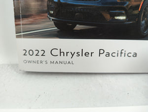 2022 Chrysler Pacifica Owners Manual Book Guide OEM Used Auto Parts