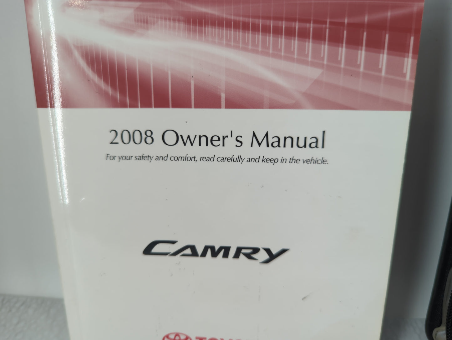 2008 Toyota Camry Owners Manual Book Guide OEM Used Auto Parts - Oemusedautoparts1.com