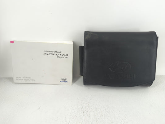 2015 Hyundai Sonata Owners Manual Book Guide OEM Used Auto Parts - Oemusedautoparts1.com