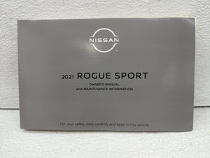 2021 Nissan Rogue Sport Owners Manual Book Guide OEM Used Auto Parts