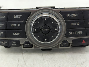 2012 Infiniti G37 Radio AM FM Cd Player Receiver Replacement P/N:28395 1UF1A --B 28395 1UF1A Fits OEM Used Auto Parts