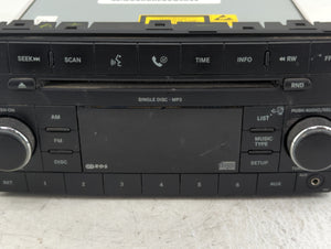 2008 Dodge Durango Radio AM FM Cd Player Receiver Replacement P/N:P05064410AF Fits OEM Used Auto Parts