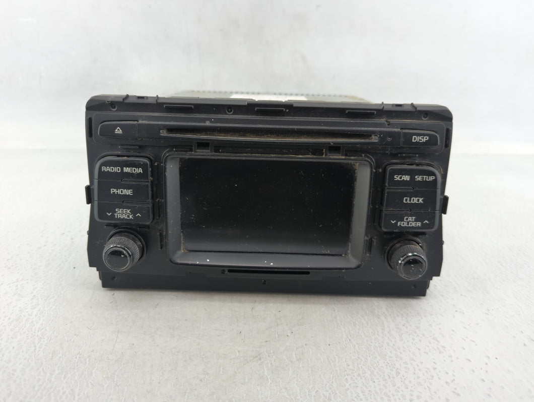 2016-2018 Kia Optima Radio AM FM Cd Player Receiver Replacement P/N:96180-D5100WK Fits 2016 2017 2018 OEM Used Auto Parts