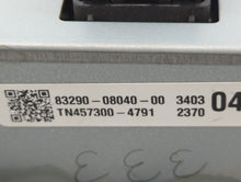 2011-2014 Toyota Sienna Radio AM FM Cd Player Receiver Replacement P/N:TN457300-4791 83290-08040-00 Fits 2011 2012 2013 2014 OEM Used Auto Parts