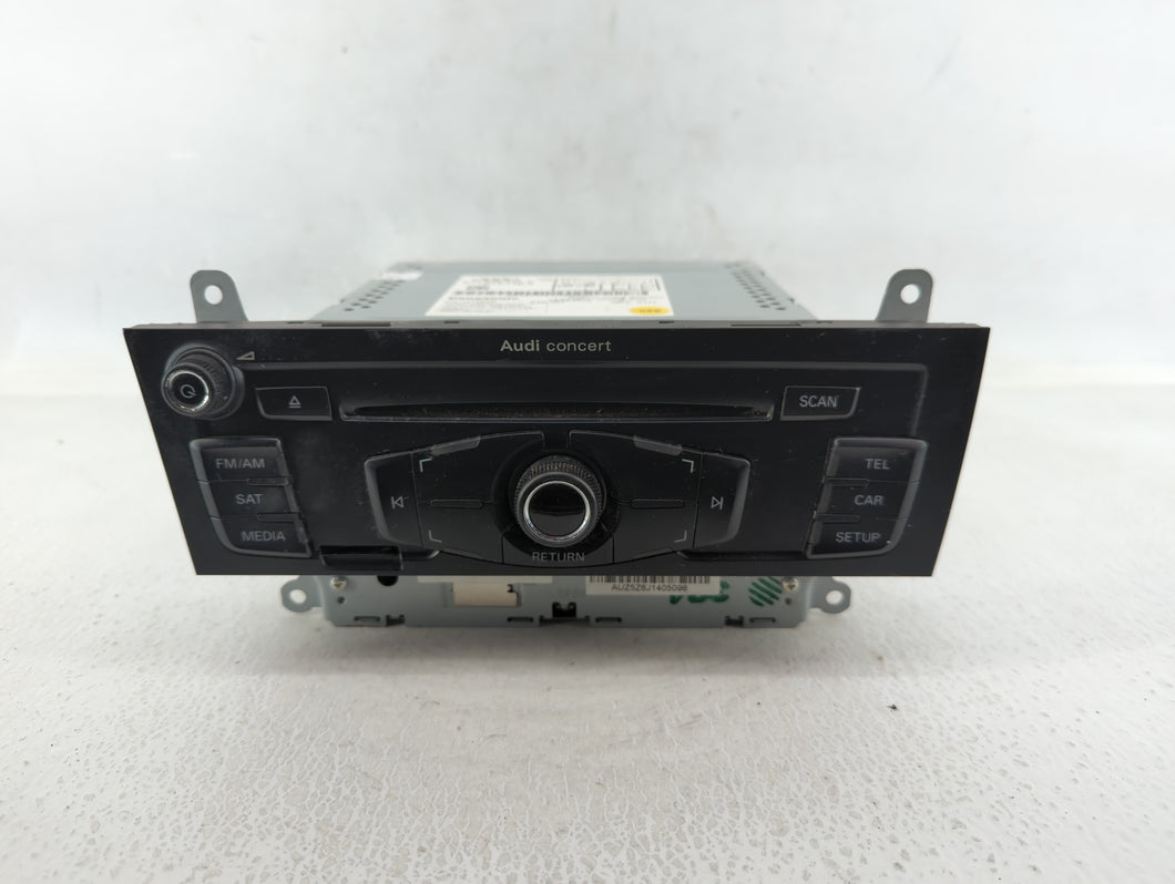 2010-2012 Audi A4 Radio AM FM Cd Player Receiver Replacement P/N:8T1 035 186 R Fits 2010 2011 2012 2013 2014 2015 2016 2017 OEM Used Auto Parts