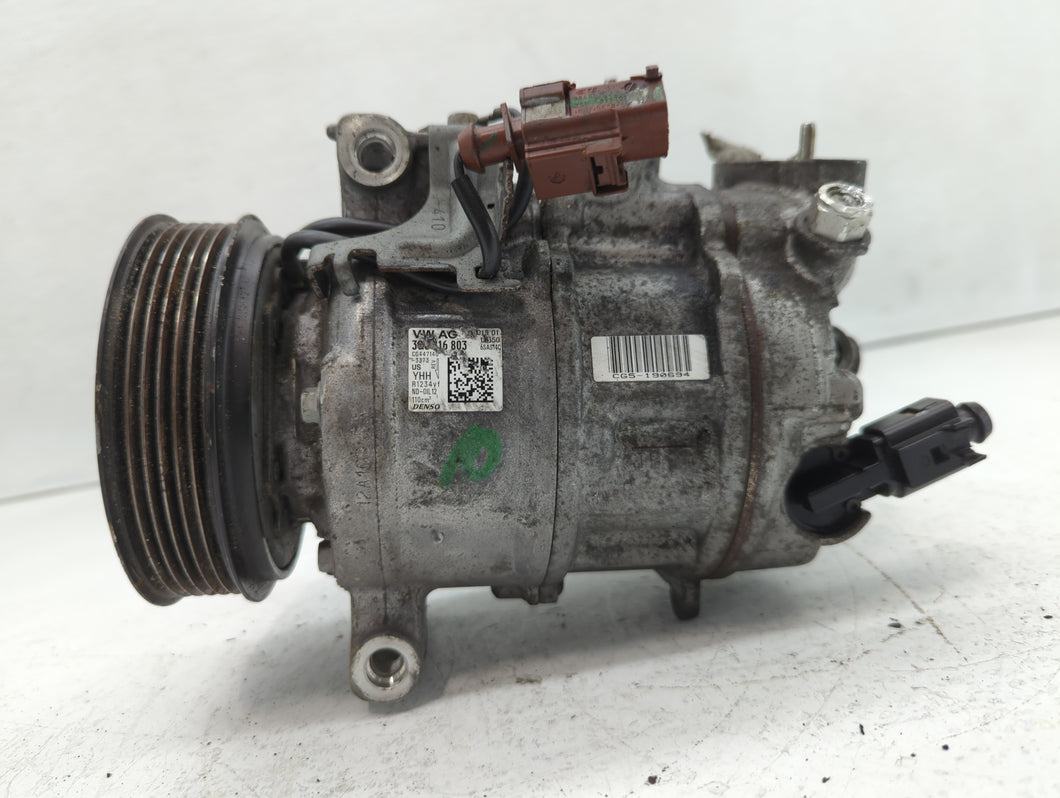 2015-2018 Audi A3 Air Conditioning A/c Ac Compressor Oem