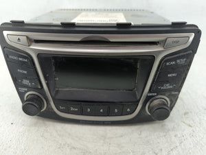 2015-2017 Hyundai Accent Radio AM FM Cd Player Receiver Replacement P/N:96170-1R152RDR Fits 2015 2016 2017 OEM Used Auto Parts