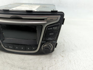 2015-2017 Hyundai Accent Radio AM FM Cd Player Receiver Replacement P/N:96170-1R152RDR Fits 2015 2016 2017 OEM Used Auto Parts