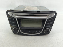 2012-2014 Hyundai Accent Radio AM FM Cd Player Receiver Replacement P/N:96170-1R1004X Fits 2012 2013 2014 OEM Used Auto Parts