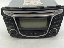 2012-2014 Hyundai Accent Radio AM FM Cd Player Receiver Replacement P/N:96170-1R1004X Fits 2012 2013 2014 OEM Used Auto Parts