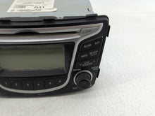 2012-2014 Hyundai Accent Radio AM FM Cd Player Receiver Replacement P/N:96170-1R1004X Fits 2012 2013 2014 OEM Used Auto Parts