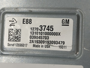 2020-2021 Chevrolet Malibu PCM Engine Control Computer ECU ECM PCU OEM P/N:12703745 Fits Fits 2020 2021 2022 OEM Used Auto Parts