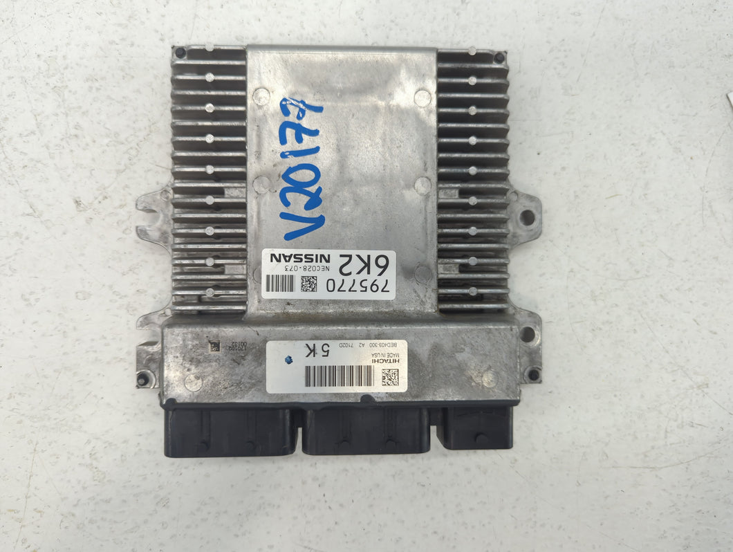 2017 Infiniti Qx60 PCM Engine Control Computer ECU ECM PCU OEM P/N:NEC028-073 Fits OEM Used Auto Parts