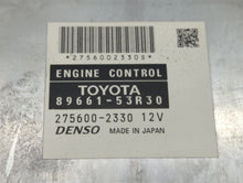 2014-2015 Lexus Is250 PCM Engine Control Computer ECU ECM PCU OEM P/N:275600-2330 89661-53R30 Fits Fits 2014 2015 OEM Used Auto Parts