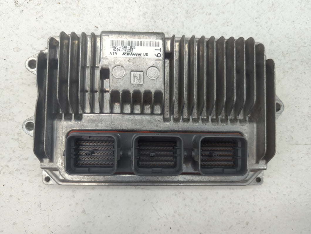 2016-2017 Honda Accord PCM Engine Control Computer ECU ECM PCU OEM P/N:H279-128281 37820-5A0-B25 Fits Fits 2016 2017 OEM Used Auto Parts