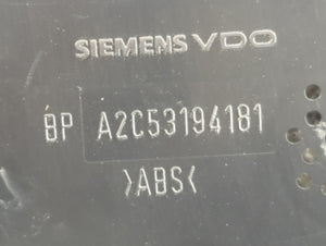 2008 Volkswagen Passat Instrument Cluster Speedometer Gauges P/N:A2C53194181 Fits OEM Used Auto Parts