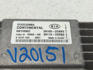 2014-2015 Kia Sorento PCM Engine Control Computer ECU ECM PCU OEM P/N:39113-2GBK0 39103-2GBK0 Fits Fits 2014 2015 OEM Used Auto Parts