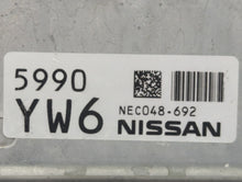 2020-2022 Nissan Sentra PCM Engine Control Computer ECU ECM PCU OEM P/N:NEC048-692 Fits Fits 2020 2021 2022 OEM Used Auto Parts