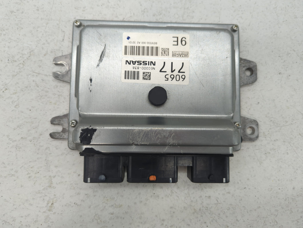 2013 Nissan Versa PCM Engine Control Computer ECU ECM PCU OEM P/N:BEM332-300 NEC000-838 Fits OEM Used Auto Parts