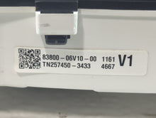 2010-2011 Toyota Camry Instrument Cluster Speedometer Gauges P/N:TN257450-3433 83800-06V10-00 Fits 2010 2011 OEM Used Auto Parts