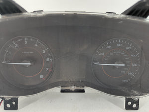 2021 Subaru Xv Instrument Cluster Speedometer Gauges P/N:850 12FL 700 Fits OEM Used Auto Parts